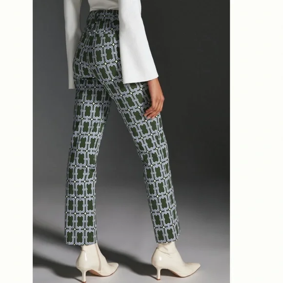 NWT Anthropologie Maeve Essential High-Rise Kick-Flare Pants size 12 - Picture 4 of 17